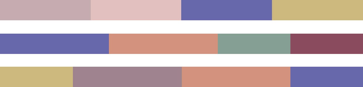 Pantone-kleur van het jaar 2022 - Balancing Act Harmonies